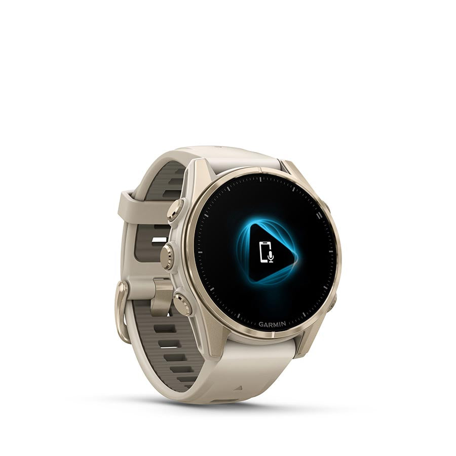 Garmin fenix 8 AMOLED Sapphire 43mm, Or, vue 9