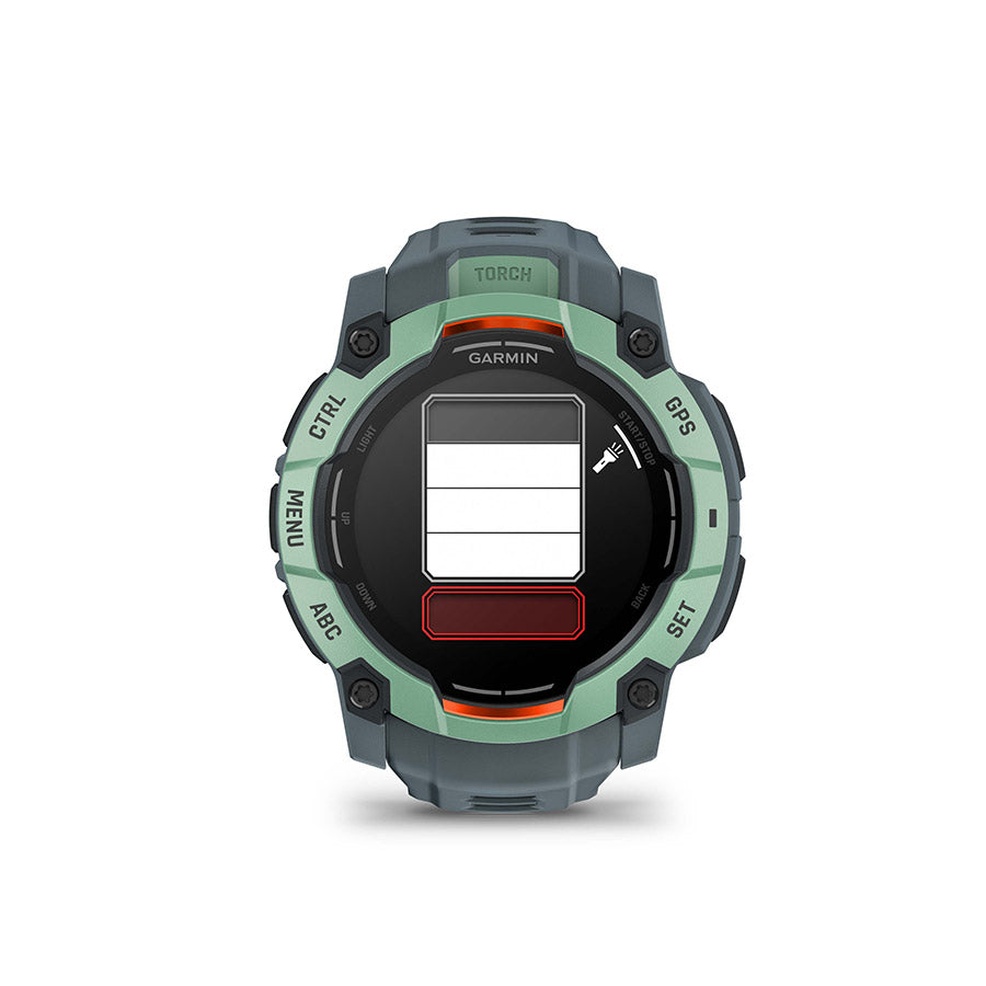Garmin Instinct 3 50mm AMOLED, Neo Tropic, vue 6