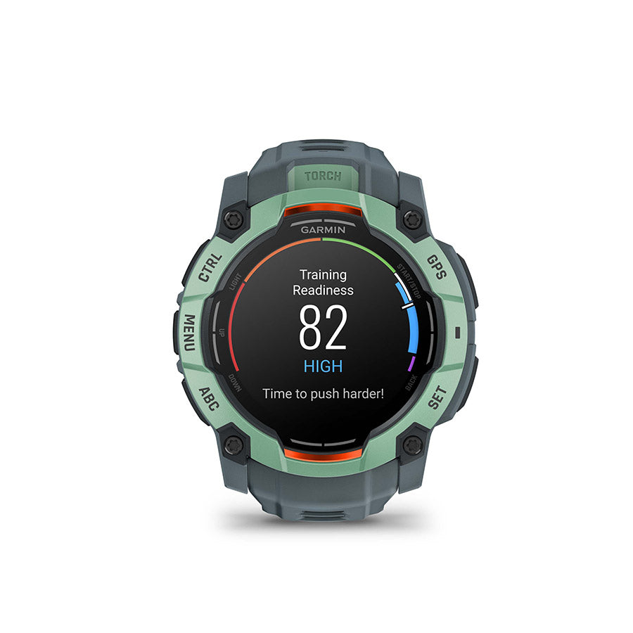 Garmin Instinct 3 50mm AMOLED, Neo Tropic, vue 13