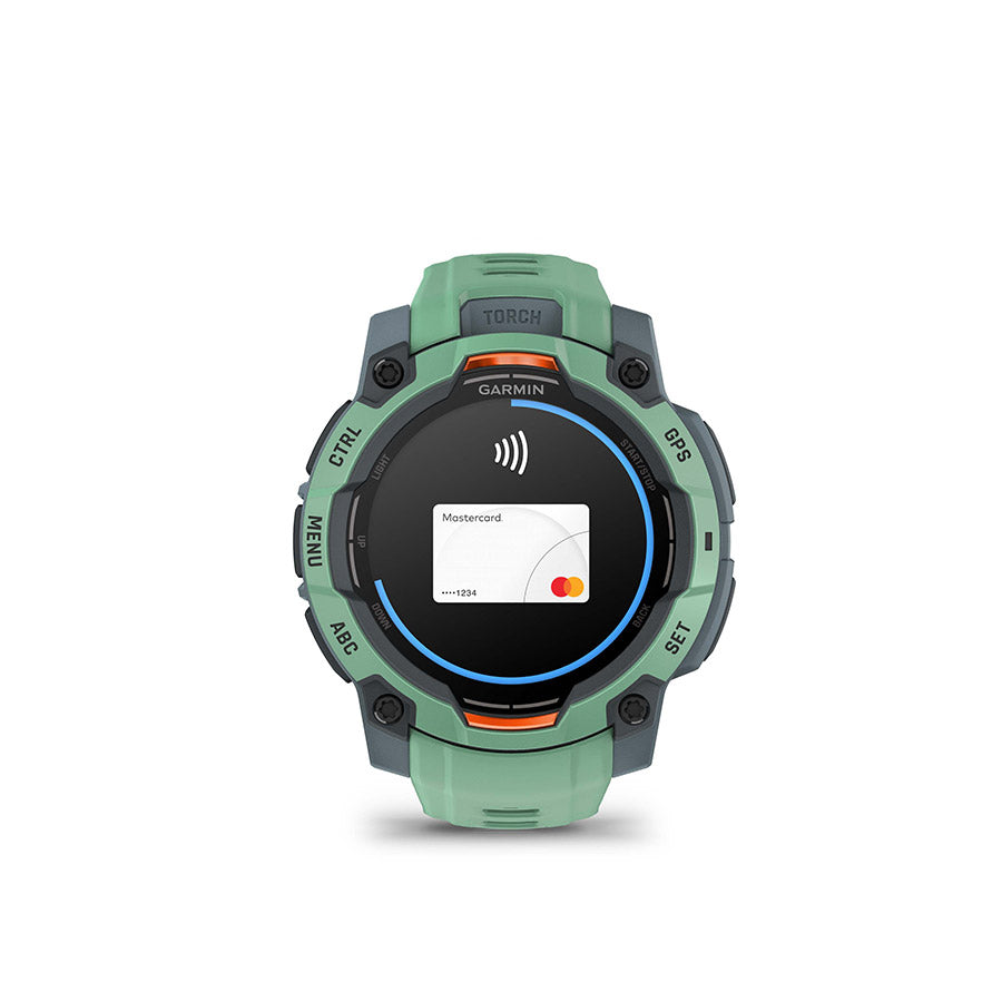 Garmin Instinct 3 45mm AMOLED, Neo Tropic, vue 12