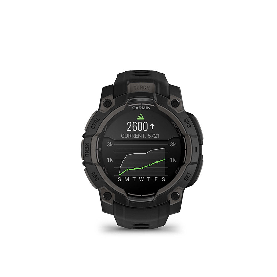 Garmin Instinct 3 45mm AMOLED, Noir, vue 9