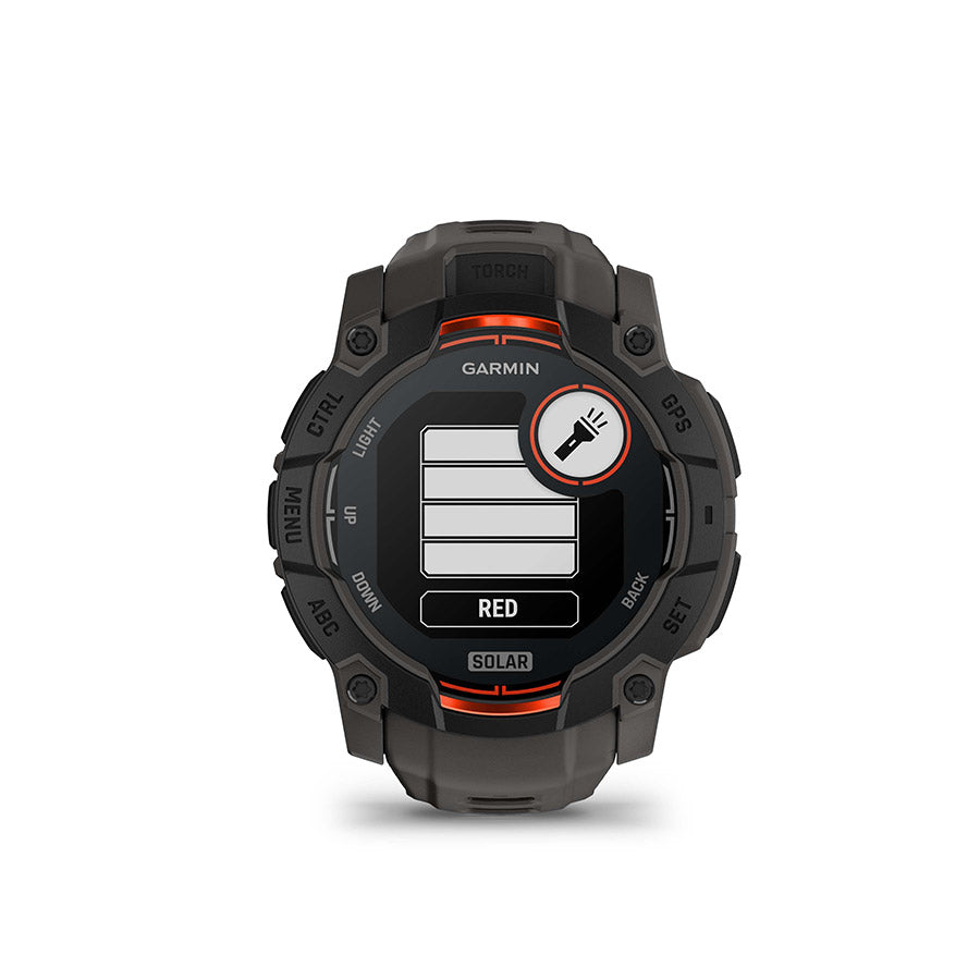 Garmin Instinct 3 50mm Solar, Noir, vue 6