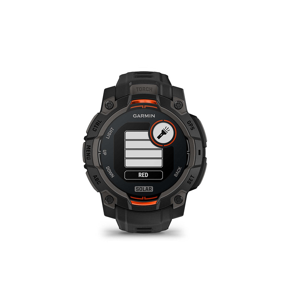 Garmin Instinct 3 45mm Solar, Noir, vue 6