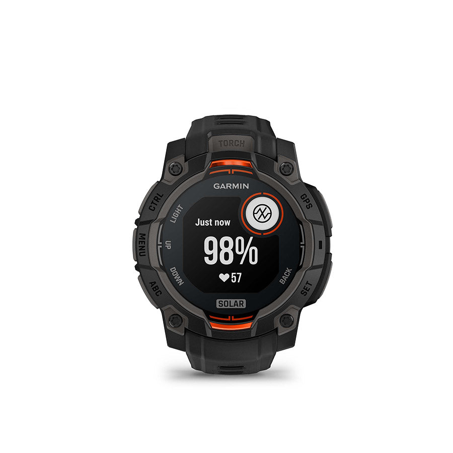 Garmin Instinct 3 45mm Solar, Noir, vue 9