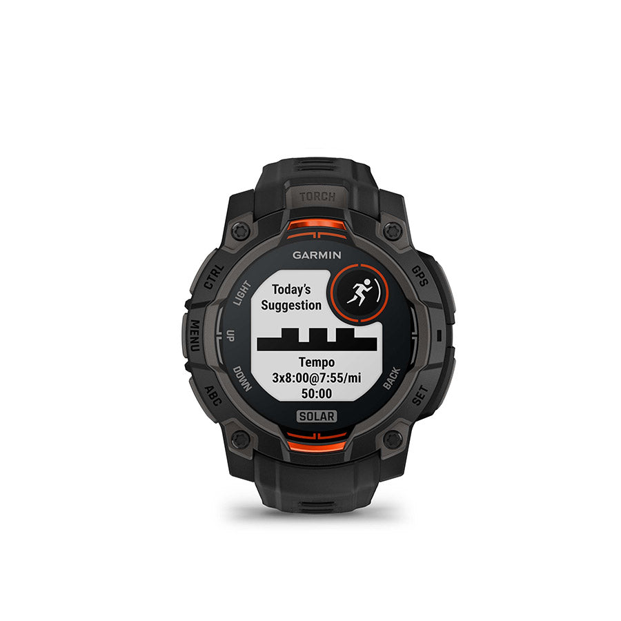 Garmin Instinct 3 45mm Solar, Noir, vue 17