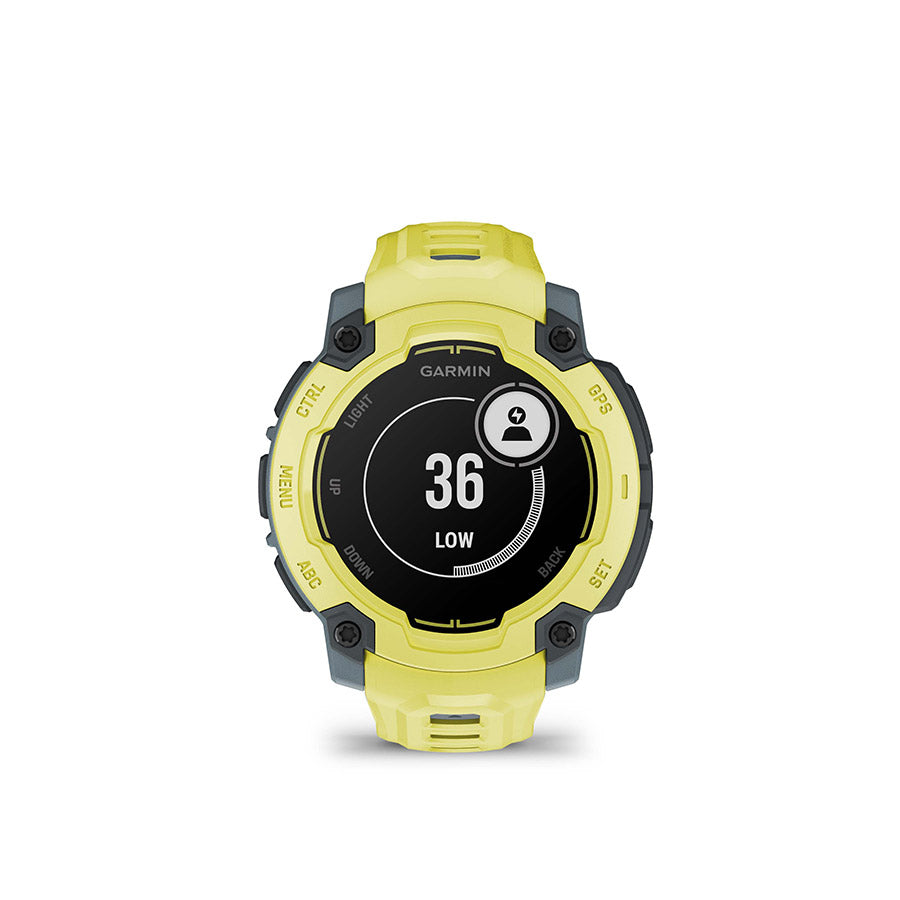 Garmin Instinct E 45mm, Electric Lime, vue 8