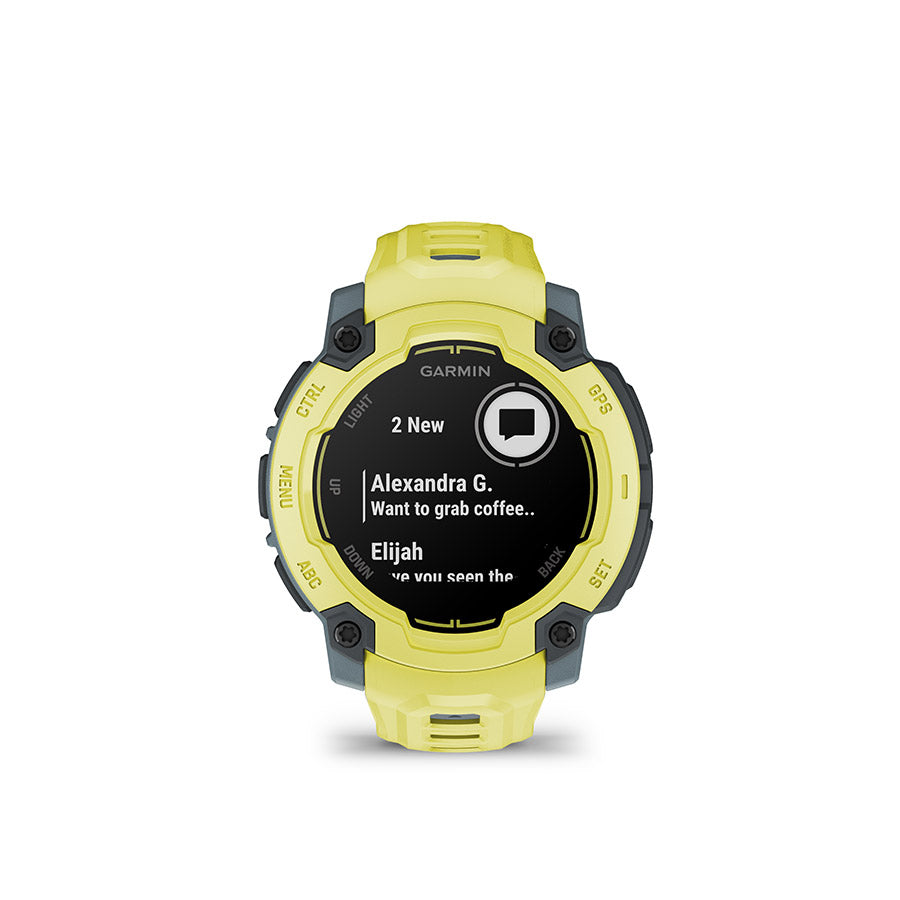 Garmin Instinct E 45mm, Electric Lime, vue 11