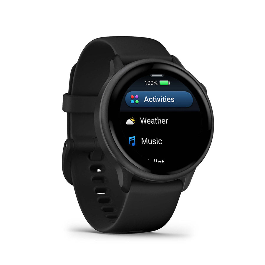 Garmin vivoactive 6, Ardoise, vue 3