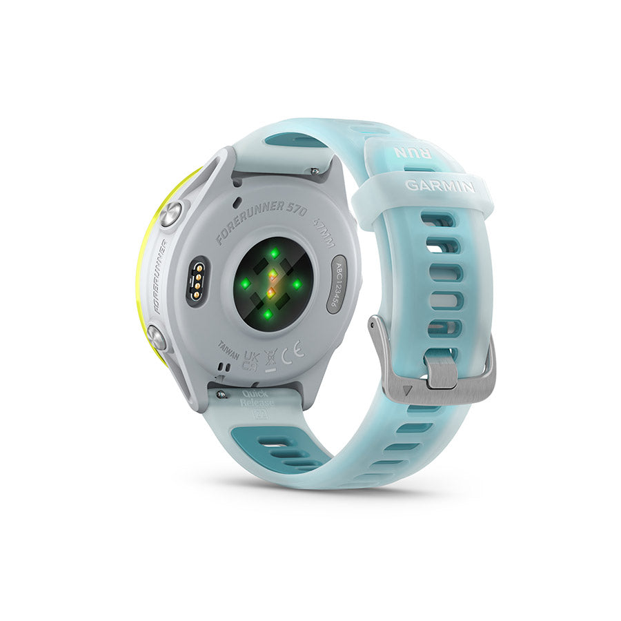 Garmin Forerunner 570 47mm, Whitestone, vue 7