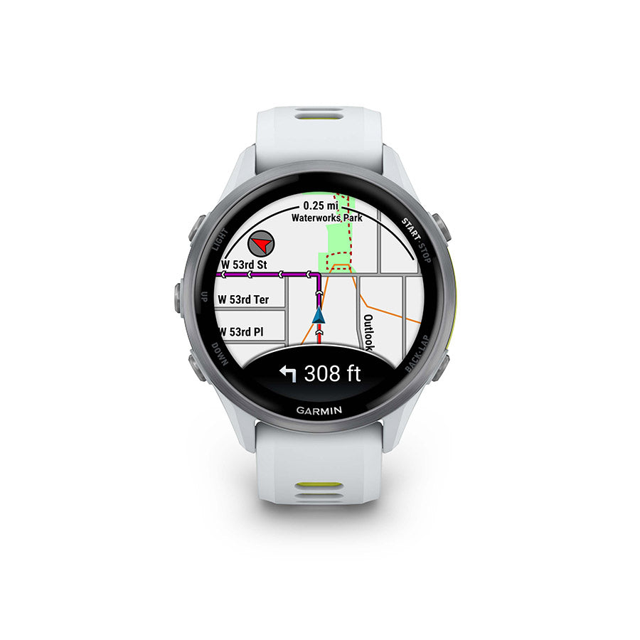 Garmin Forerunner 970, Whitestone, vue 2