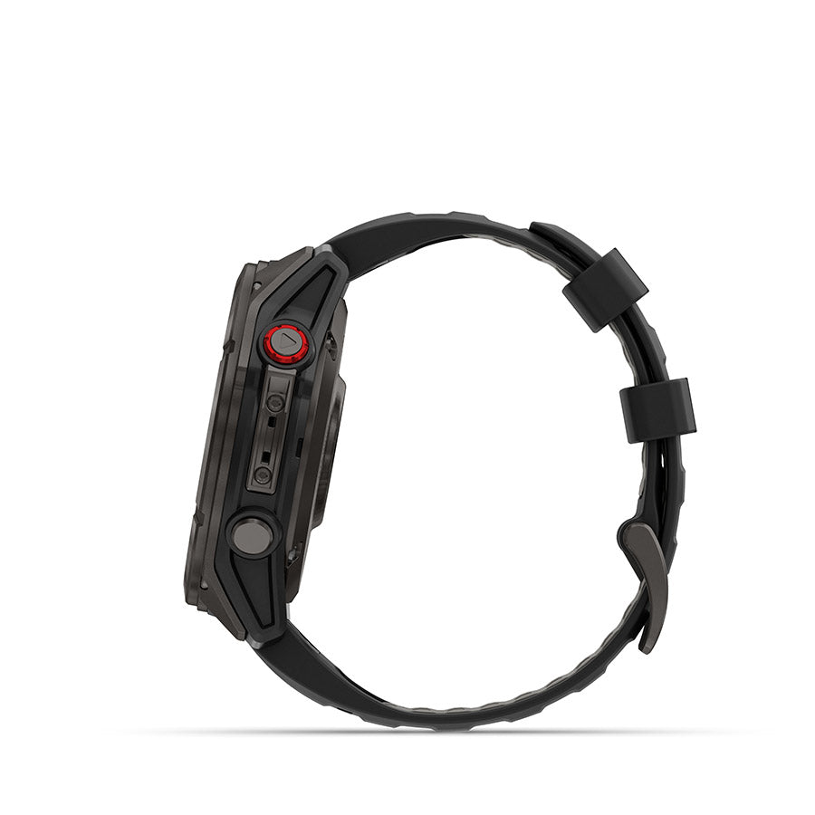 Garmin fenix 8 Pro 51mm AMOLED Sapphire, Noir et gris Pebble, vue 5