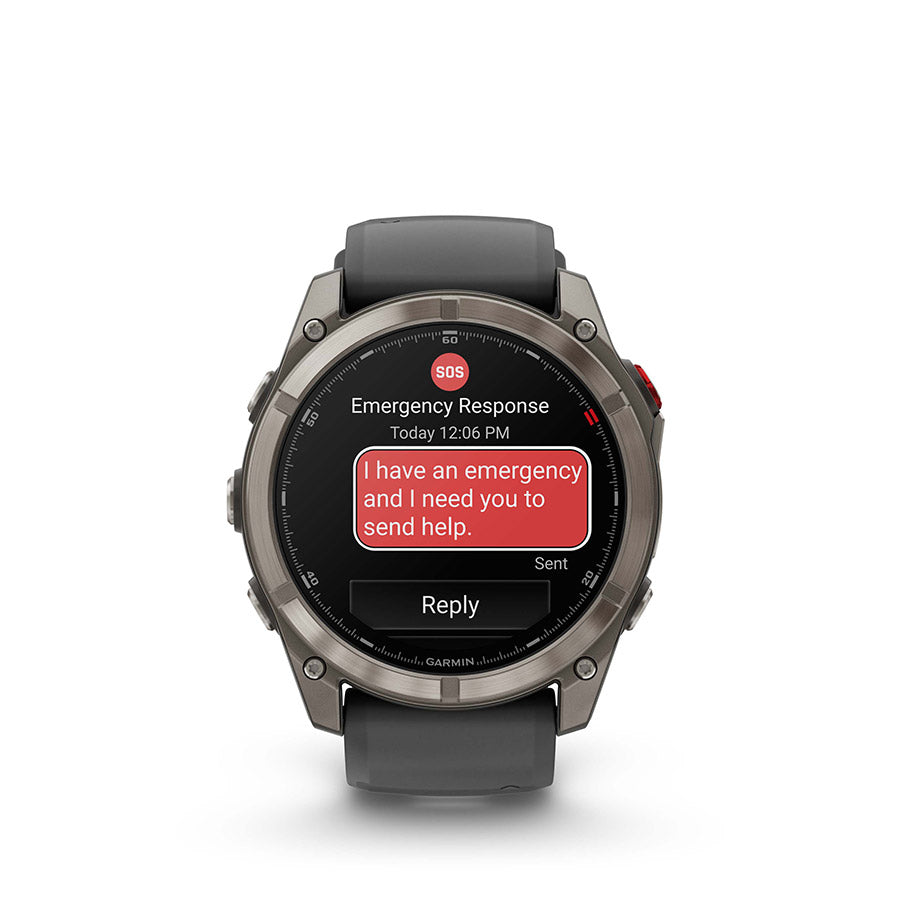 Garmin fenix 8 Pro 51mm AMOLED Sapphire, Noir, vue 6