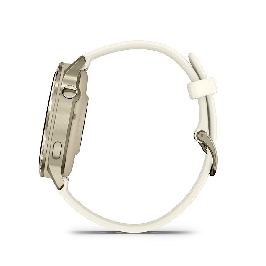 Garmin Venu 4 41mm, Lunar Gold et Bone, vue 8