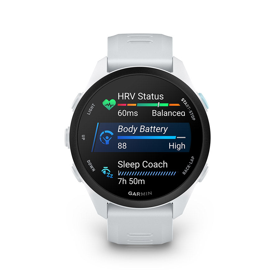 Garmin Forerunner 70, Whitestone, vue 2