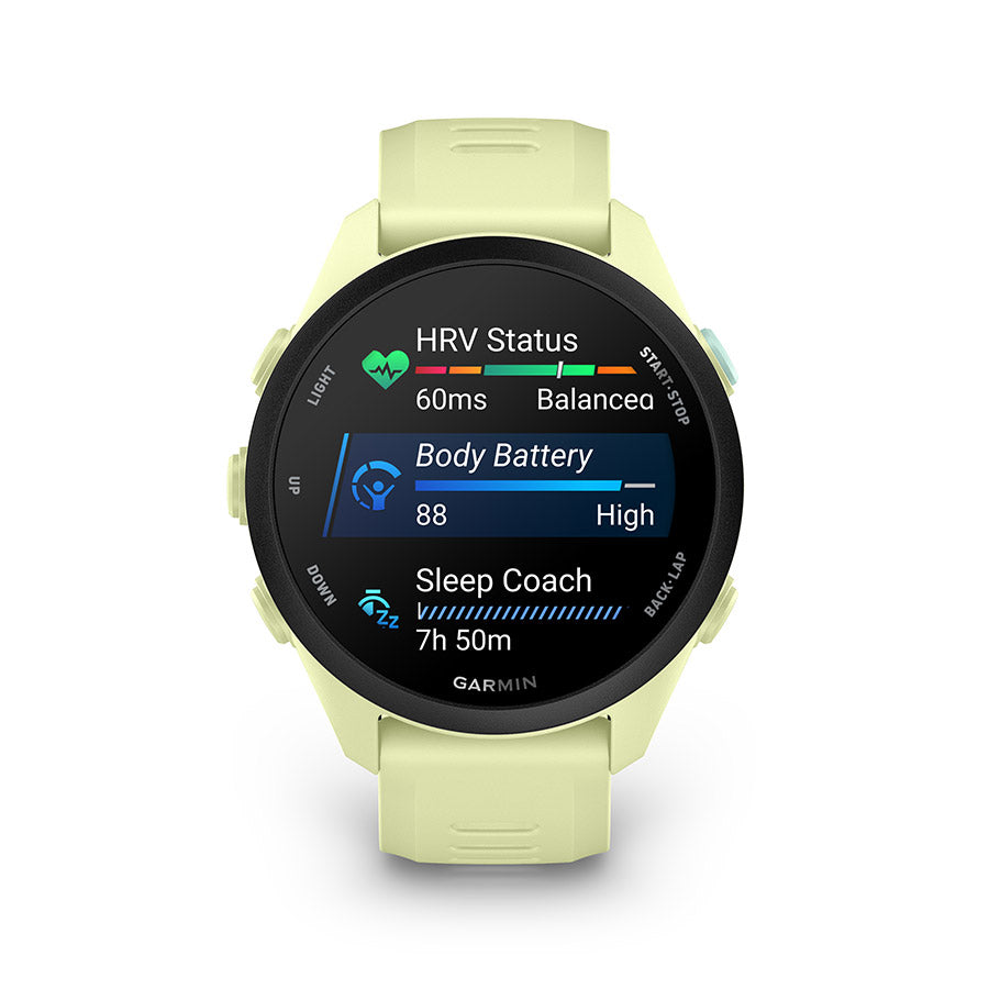Garmin Forerunner 70, Citron, vue 2