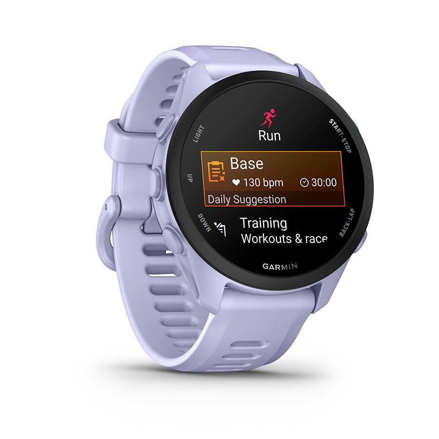 Garmin Forerunner 70, Cool Lavender, vue 3