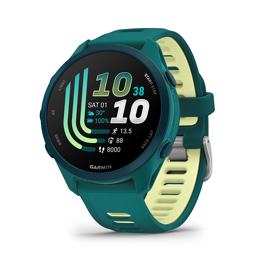 Garmin Forerunner 170 Music, Teal Green, vue 1