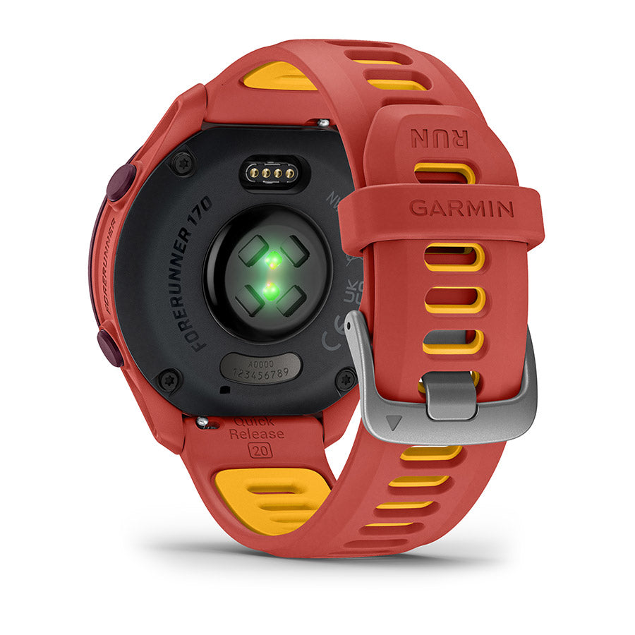 Garmin Forerunner 170 Music, Red Pink, vue 4