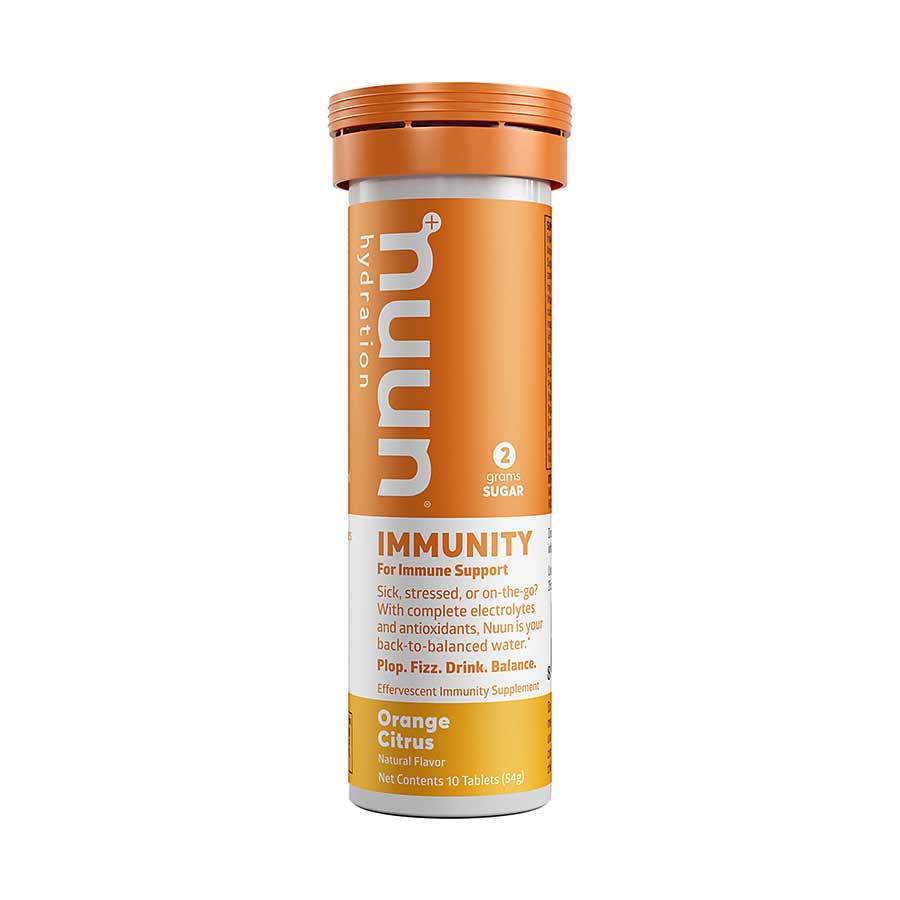 Nuun, Immunity, Drink Mix, Orange Citrus, Box of 8, 10 servings