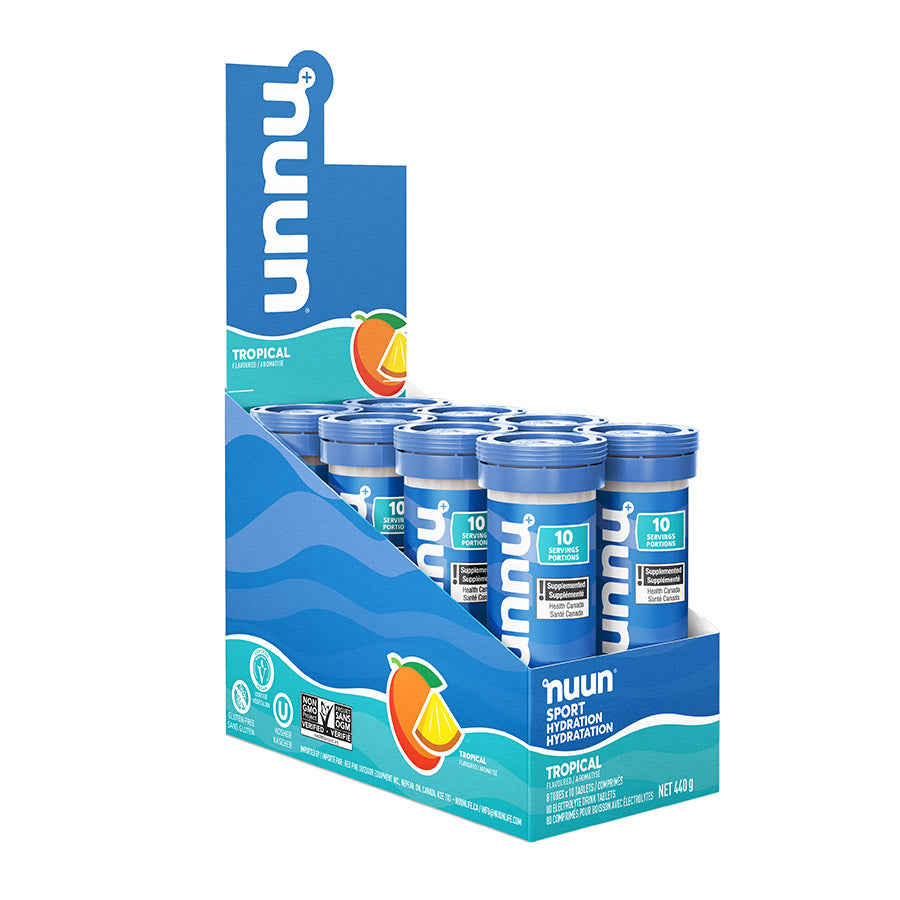 Nuun, Sport, Drink Mix, Citrus Fruit, Box of 8, 10 servings, 8pcs