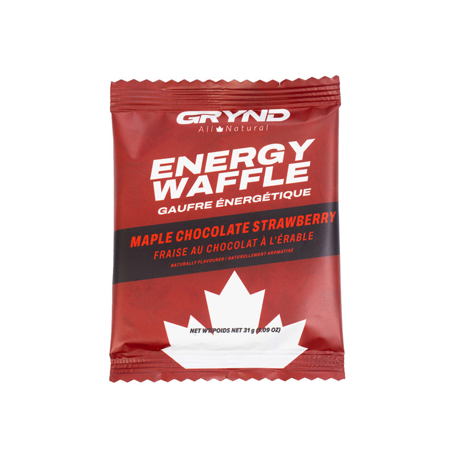 Grynd Energy gaufre à l'érable, Chocolat et fraise, vue 1