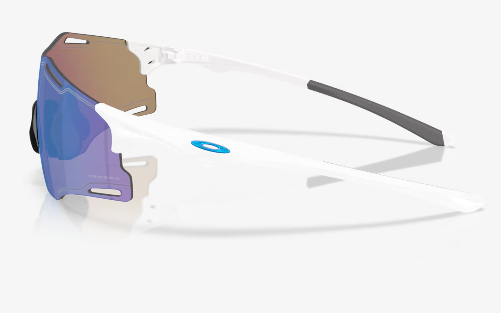 OAKLEY CYBR ZERO POLISHED WHITE W/PRIZM SAPPHIRE