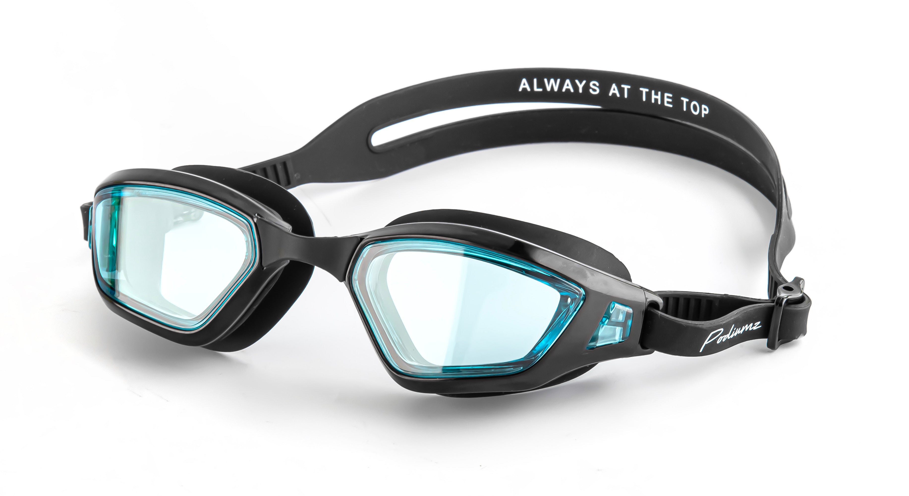 PODIUMZ HYDRO FLEX SWIM GOGGLES (LENTILLES BLEUES)