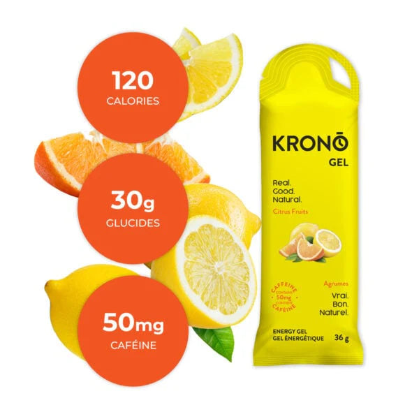 KRONO GEL ÉNERGÉTIQUE (36G) - CAFÉINE