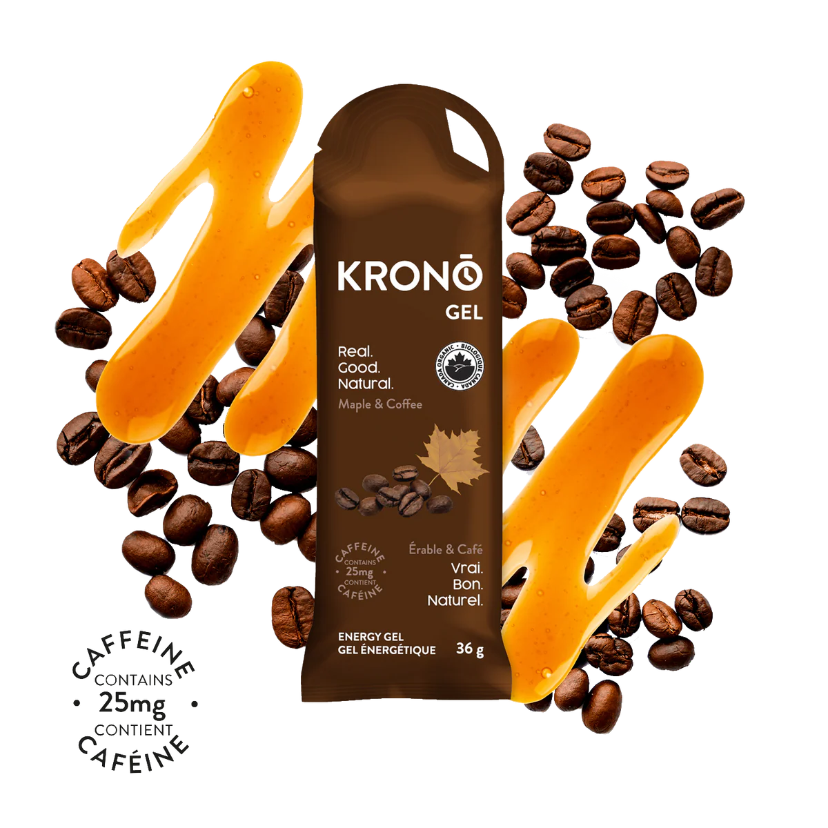 KRONO GEL ÉNERGÉTIQUE (36G) - CAFÉINE