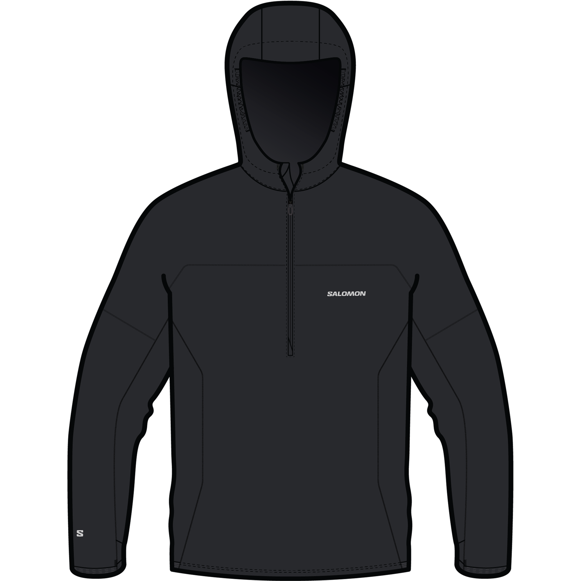 SALOMON SENSE AERO HYBRID HZ HOODIE H/M