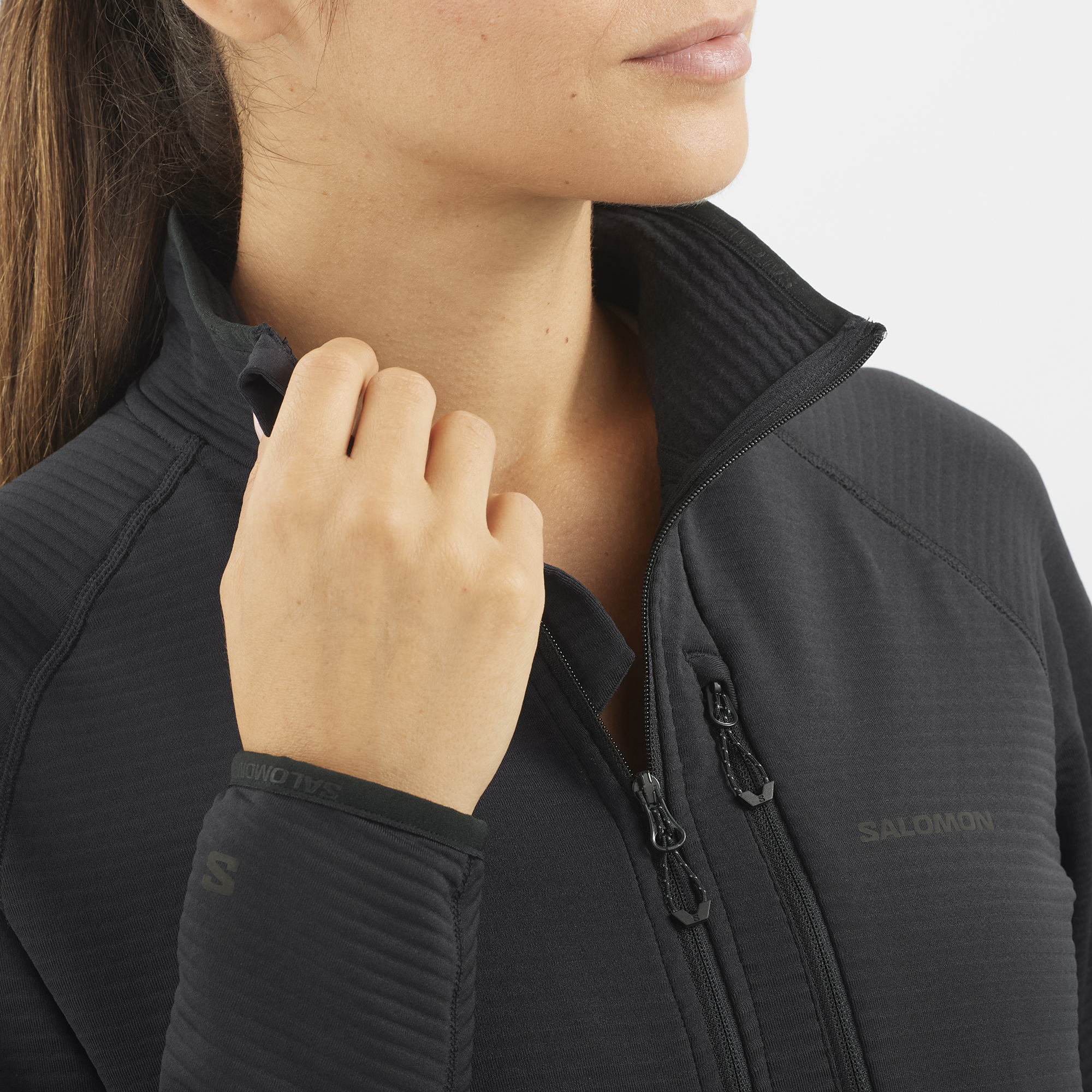 SALOMON ESSENTIAL LIGHTWARM HALF ZIP F/W