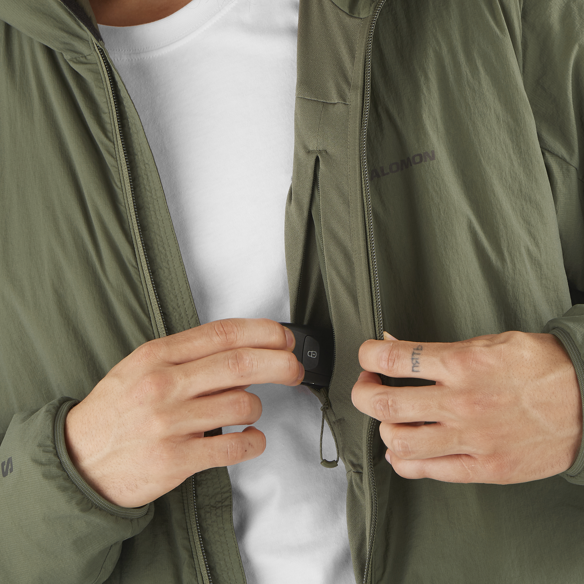 SALOMON MOUNTAIN FLEX JKT HD H/M