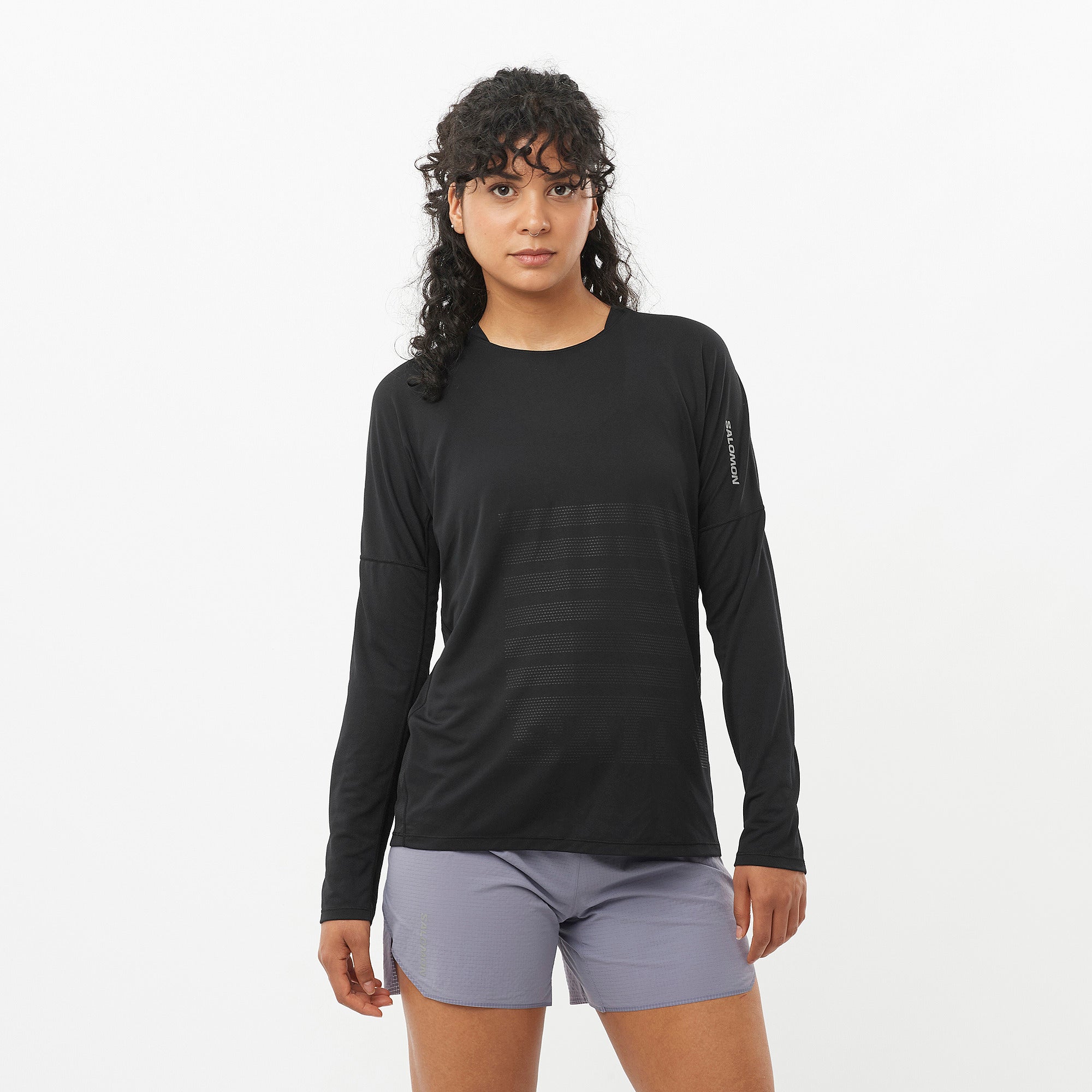 SALOMON SENSE AERO LS TEE GFX F/W