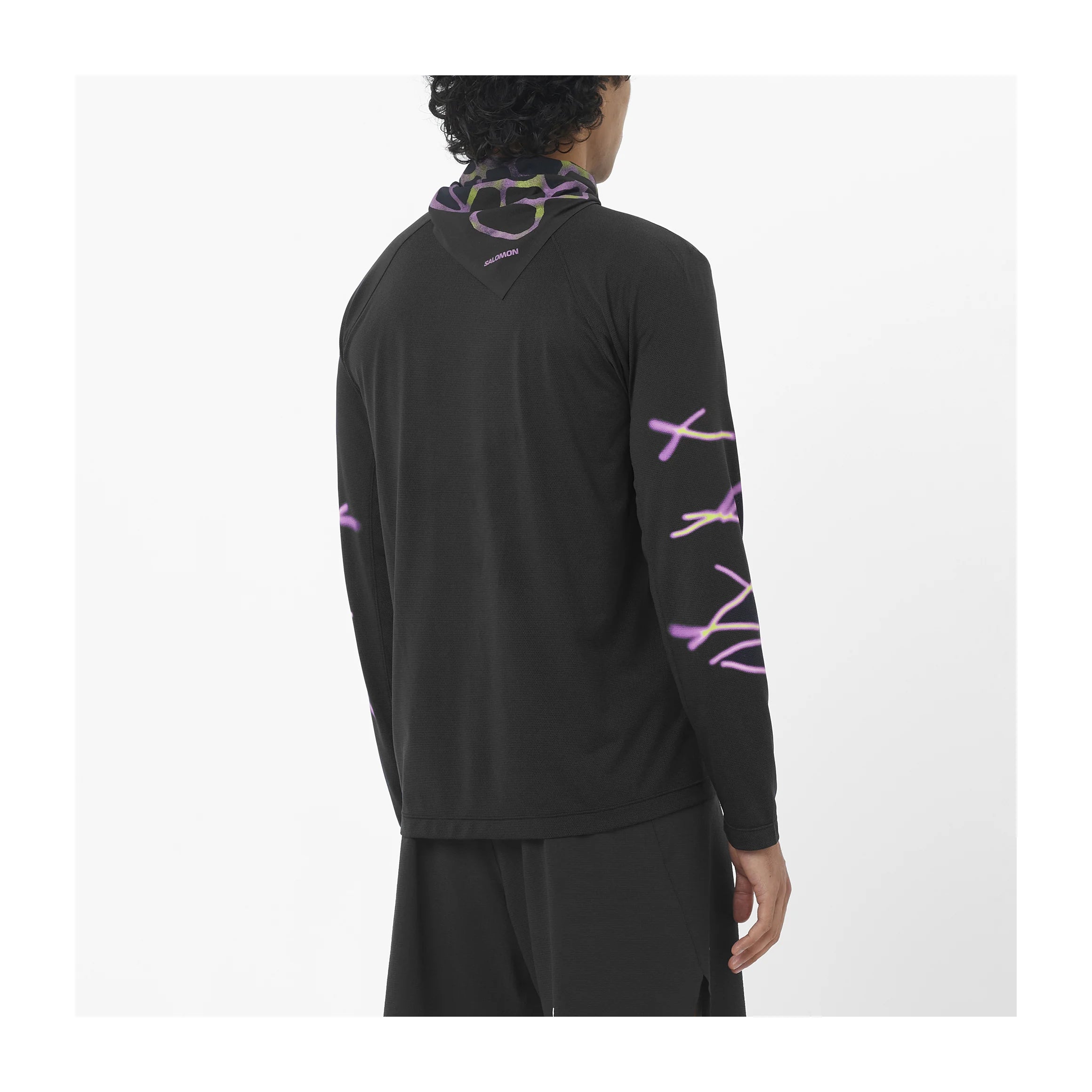 SALOMON SHKOUT CORE LS TEE GFX H/M