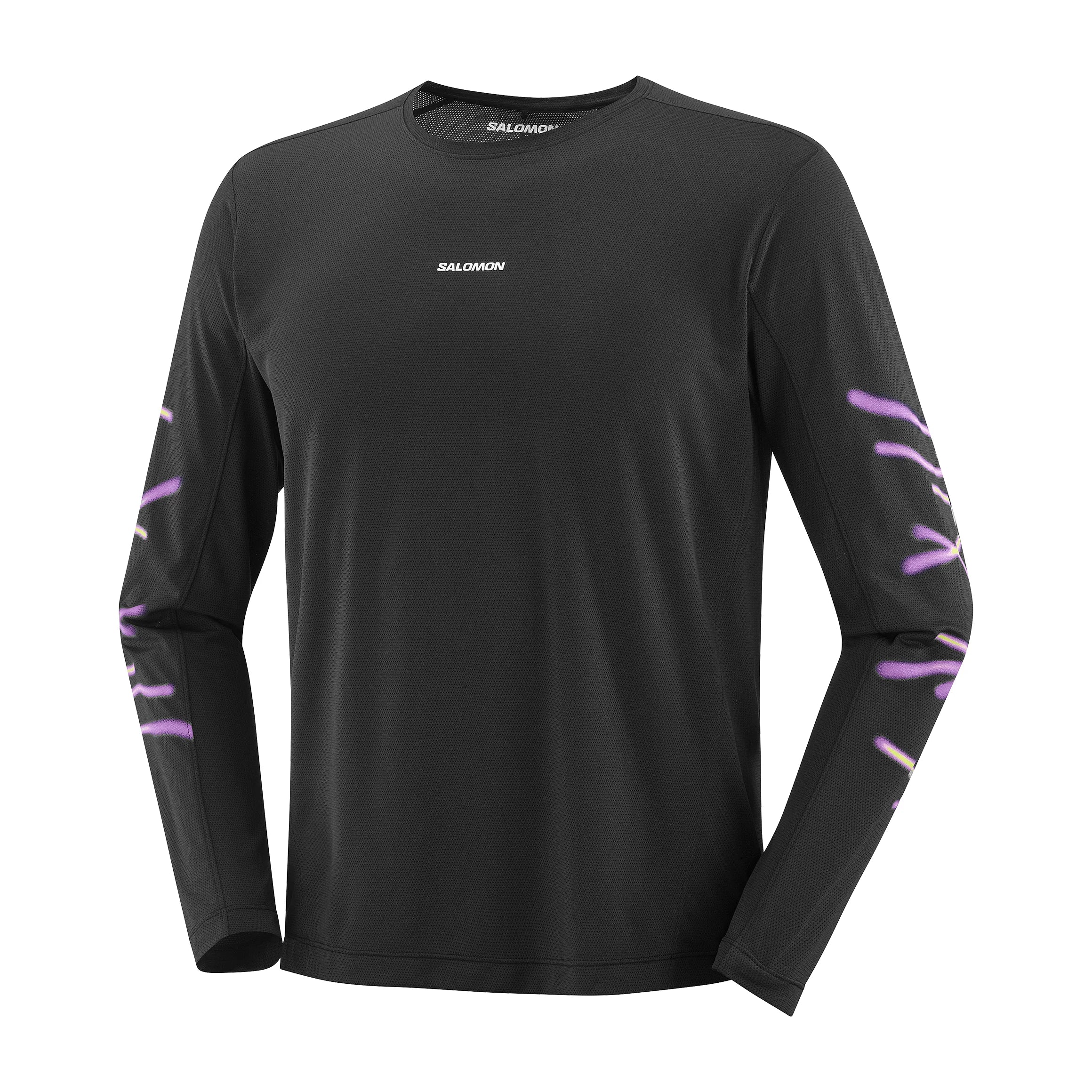 SALOMON SHKOUT CORE LS TEE GFX H/M