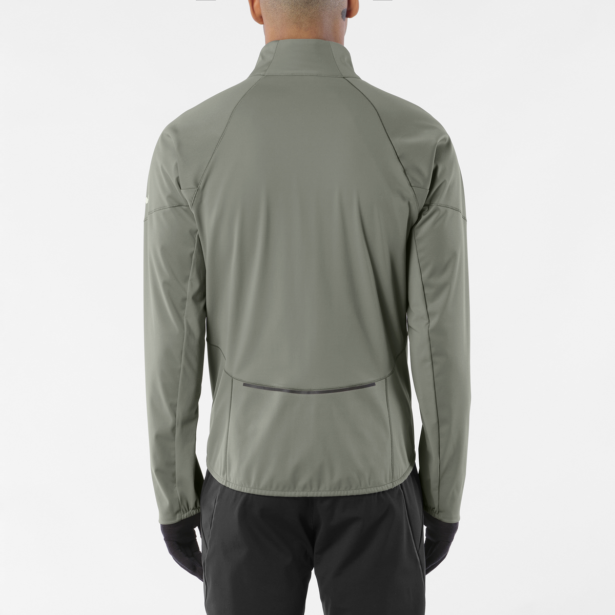 Salomon Sense Softshell manteau homme, Castor Gray, vue 2