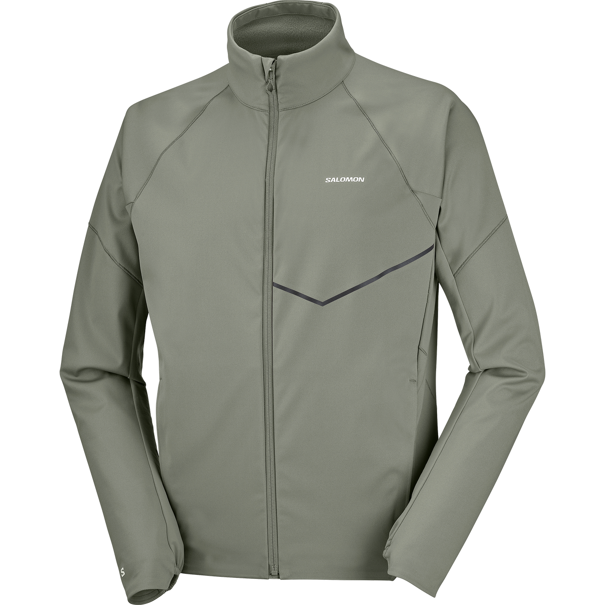 Salomon Sense Softshell manteau homme, Castor Gray, vue 3