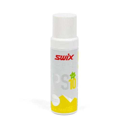 SWIX PS10 YELLOW LIQUID GLIDE WAX 80ML