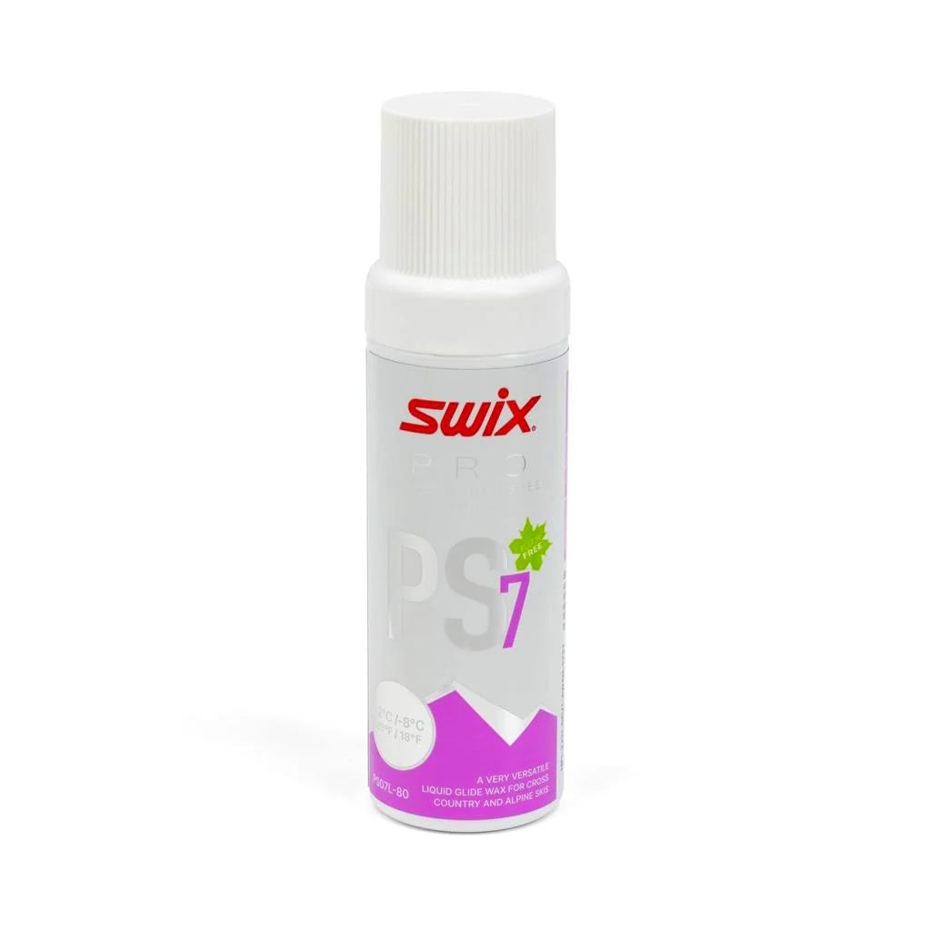 SWIX PS7 VIOLET LIQUID GLIDE WAX 80ML