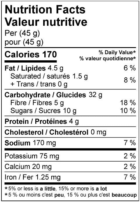 KRONO CARRÉ ÉNERGÉTIQUE AU RIZ CROUSTILLANT (45G)