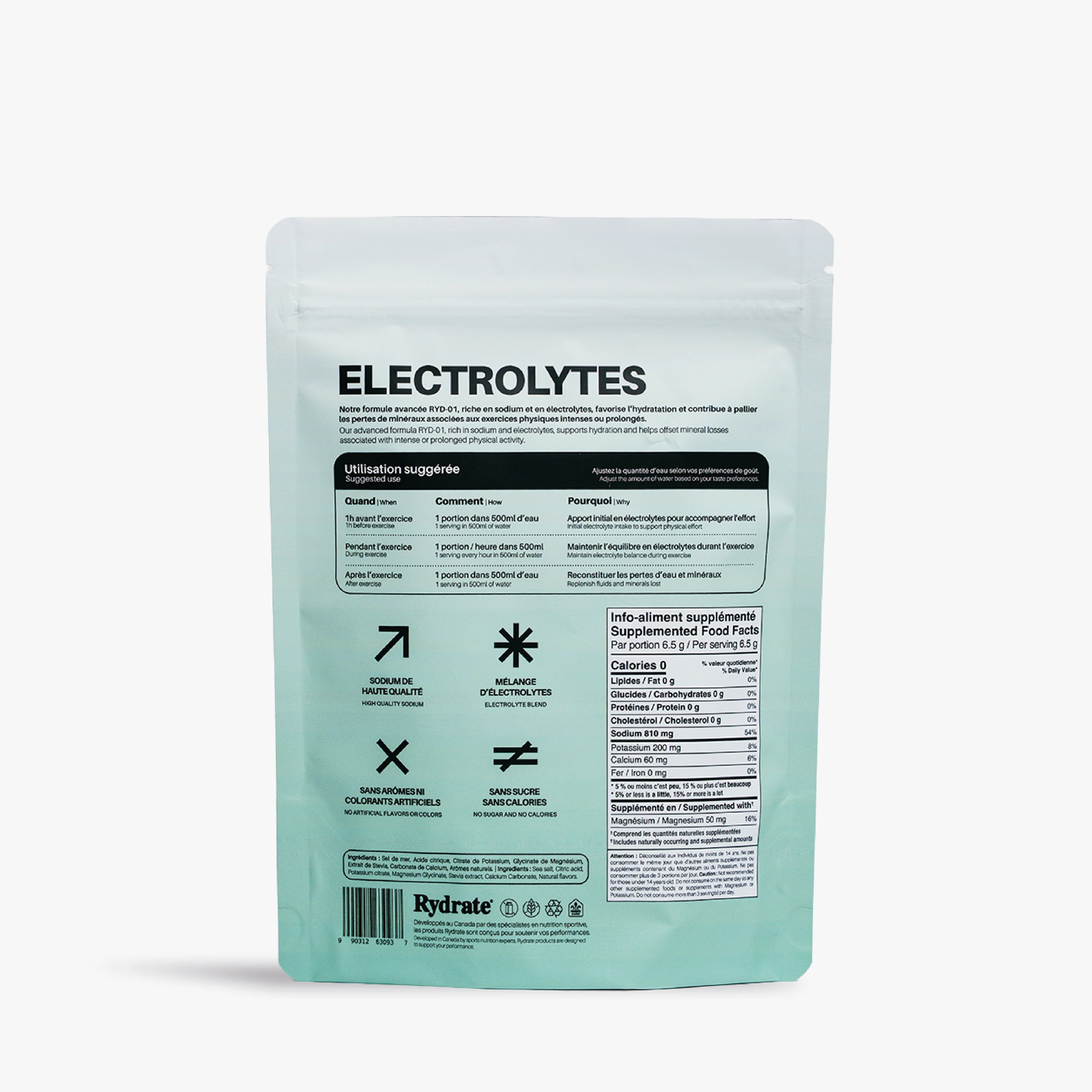 RYDRATE ELECTROLYTES / SODIUM (325G)