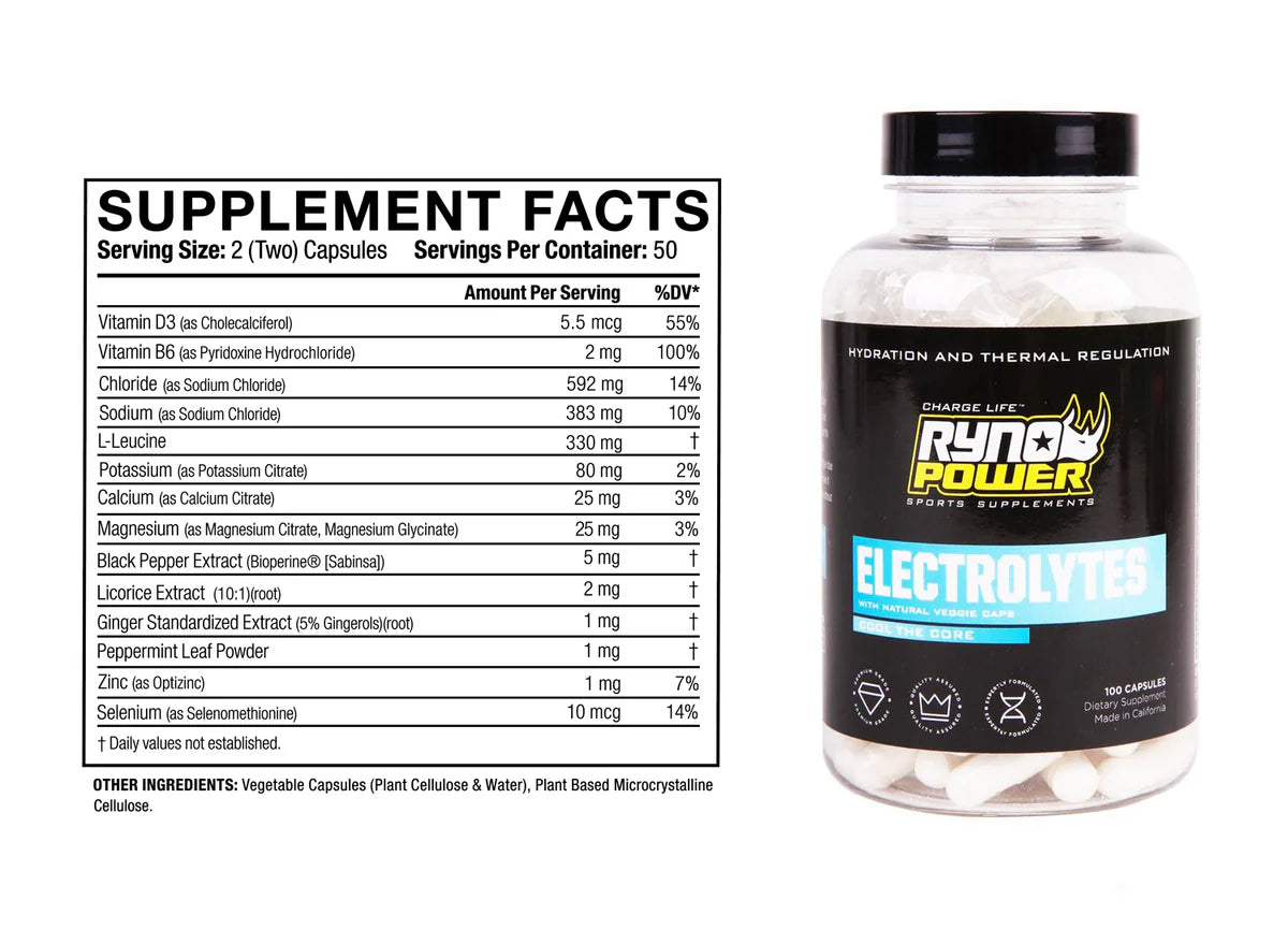 RYNO POWER ELECTROLYTES