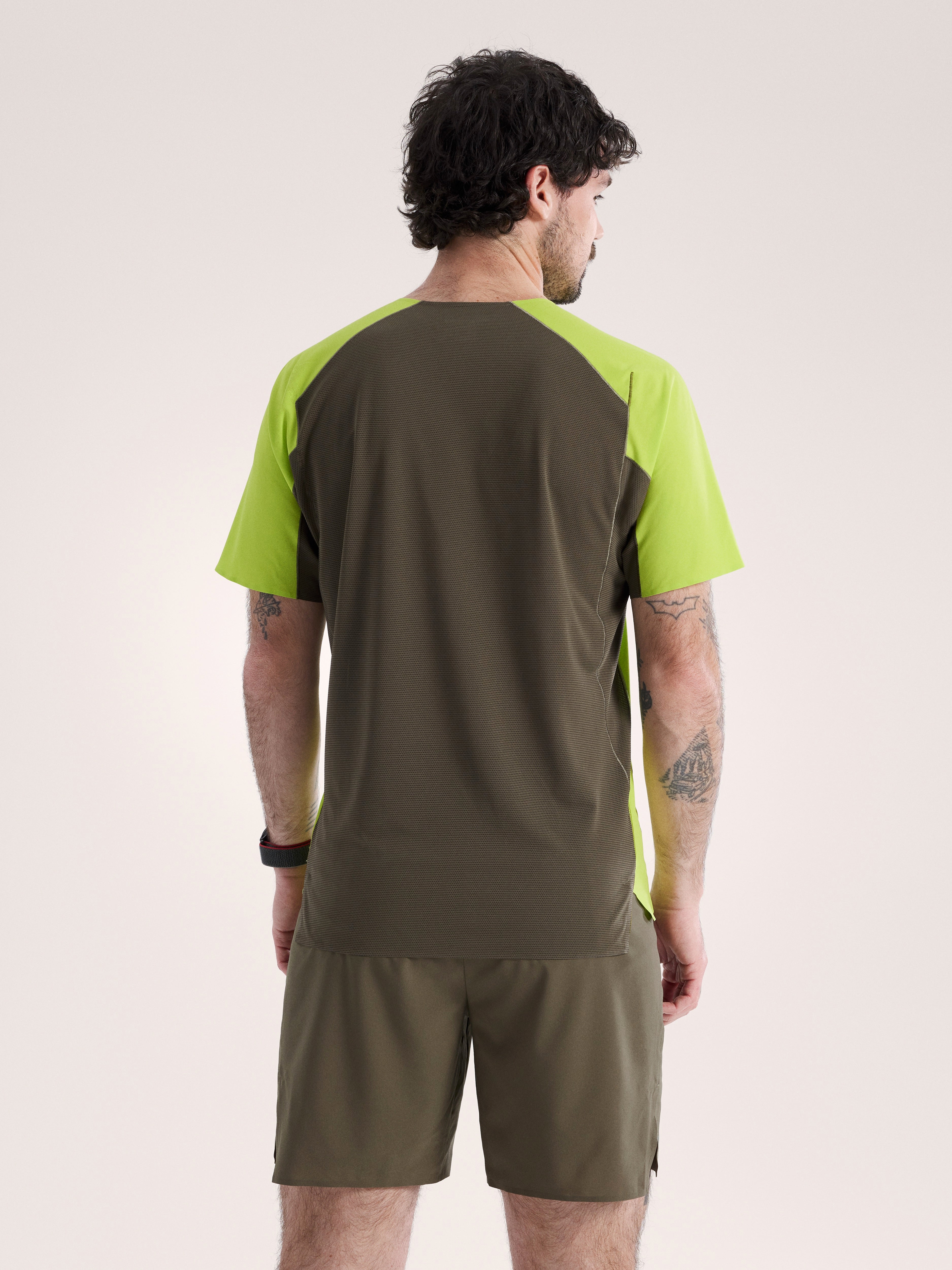 ARC'TERYX NORVAN DOWNWORD LOGO SS H/M