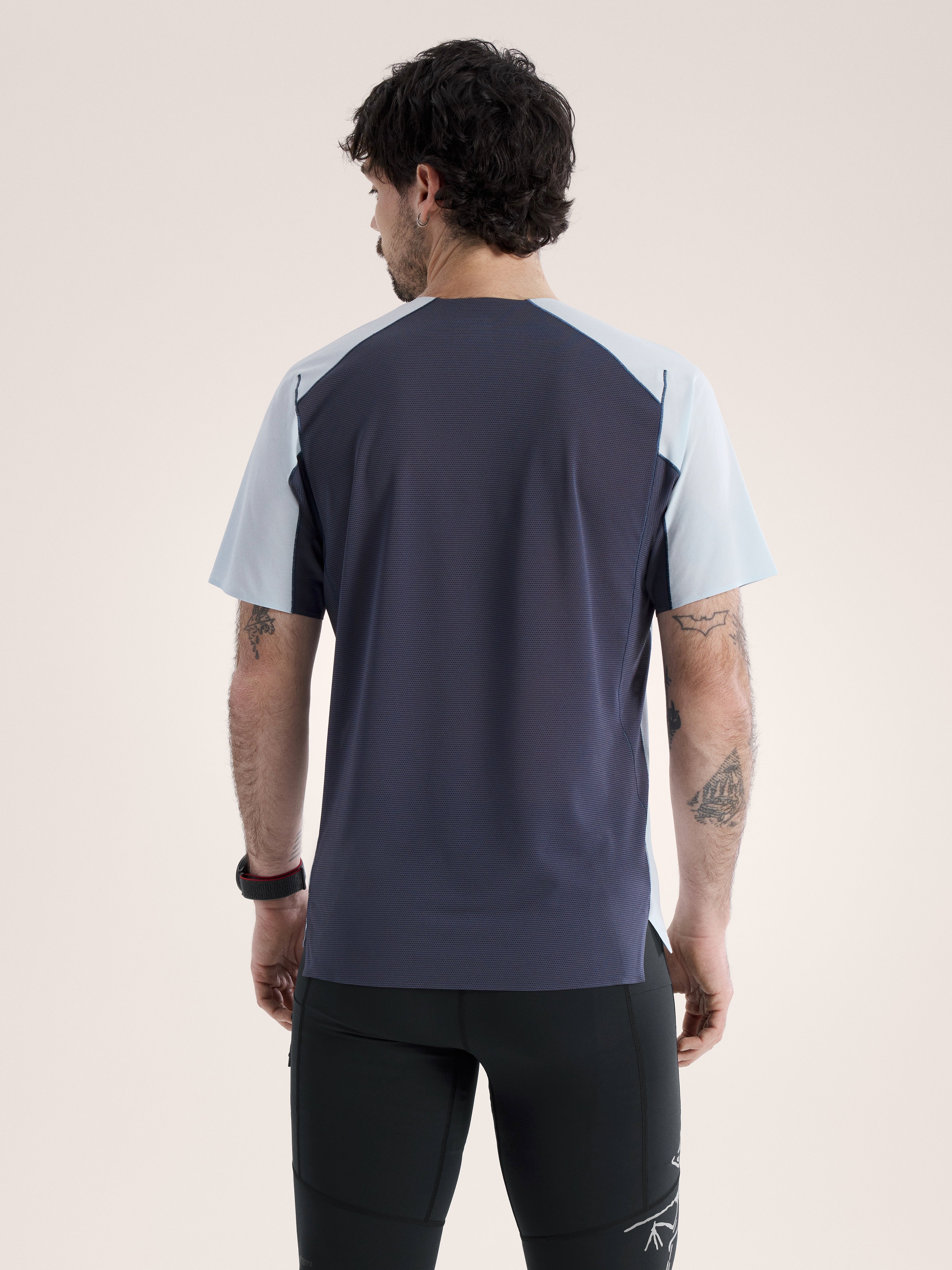 ARC'TERYX NORVAN DOWNWORD LOGO SS H/M