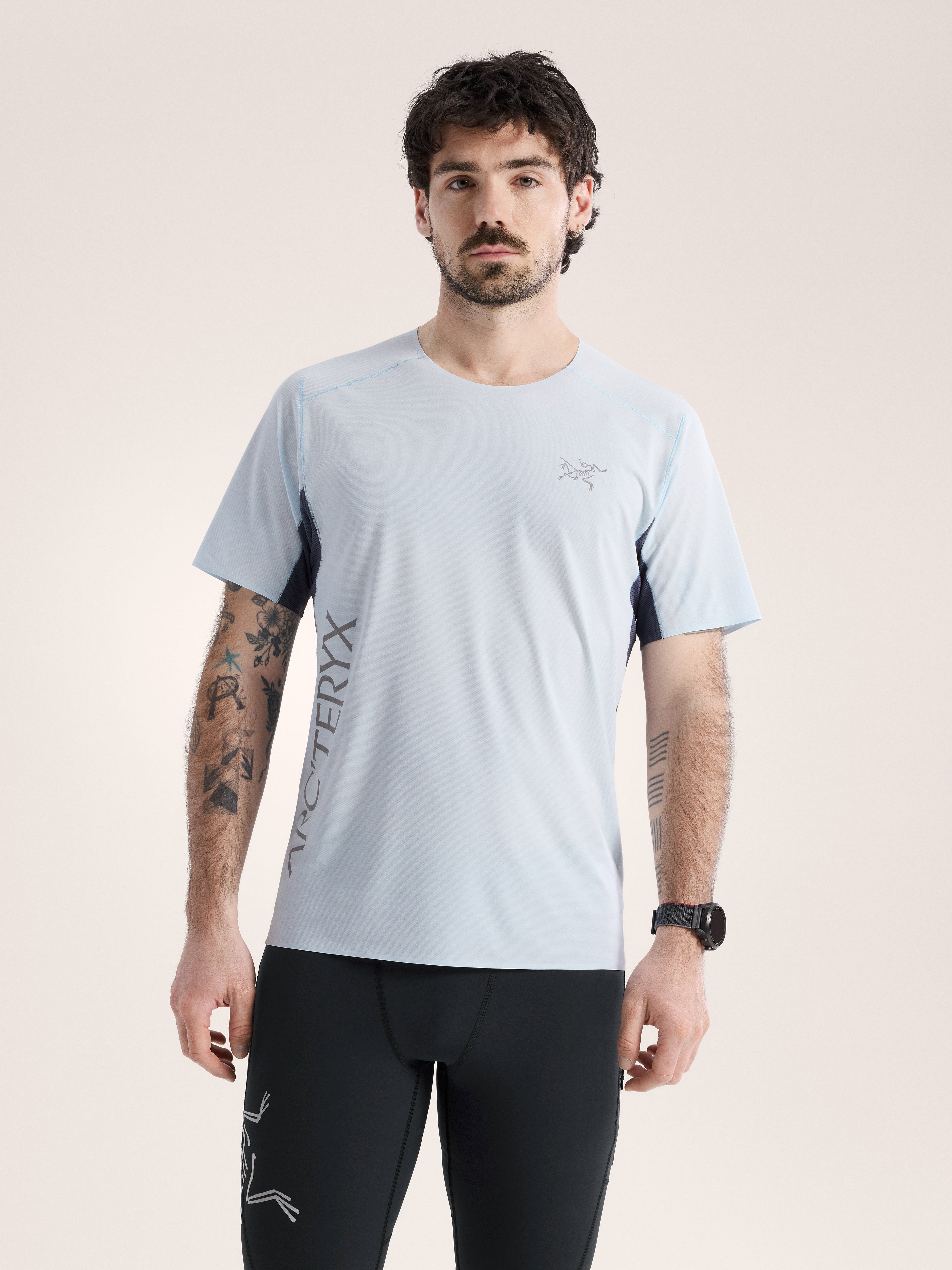 ARC'TERYX NORVAN DOWNWORD LOGO SS H/M