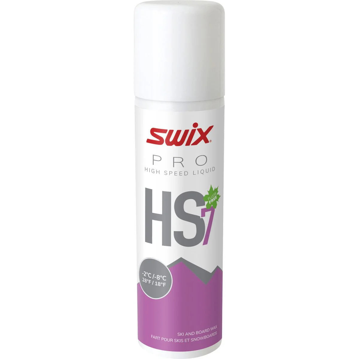 SWIX HS7 VIOLET LIQUID GLIDE WAX 120ML