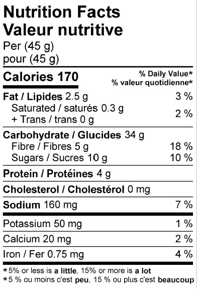 KRONO CARRÉ ÉNERGÉTIQUE AU RIZ CROUSTILLANT (45G)