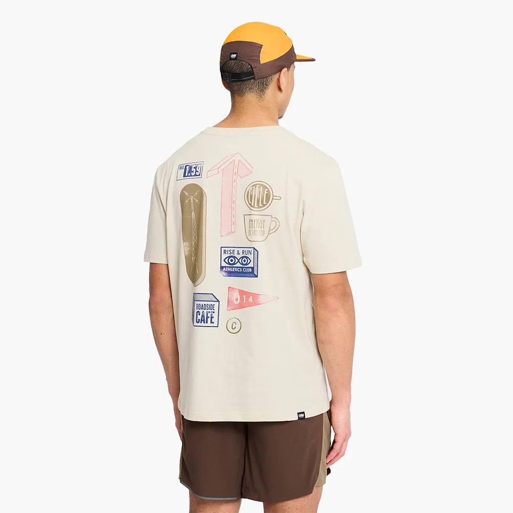 CIELE ORTSHIRT - CAFE - UNISEXE
