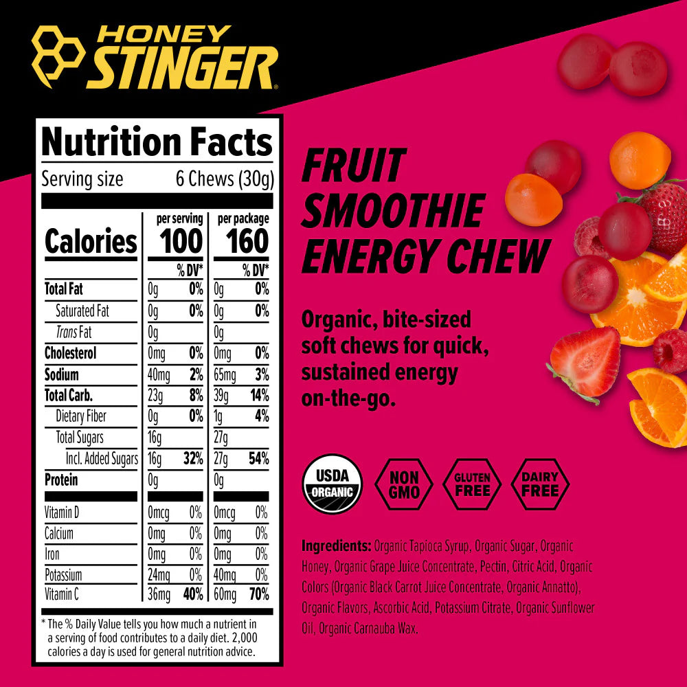 HONEY STINGER JUJUBES ÉNERGÉTIQUES