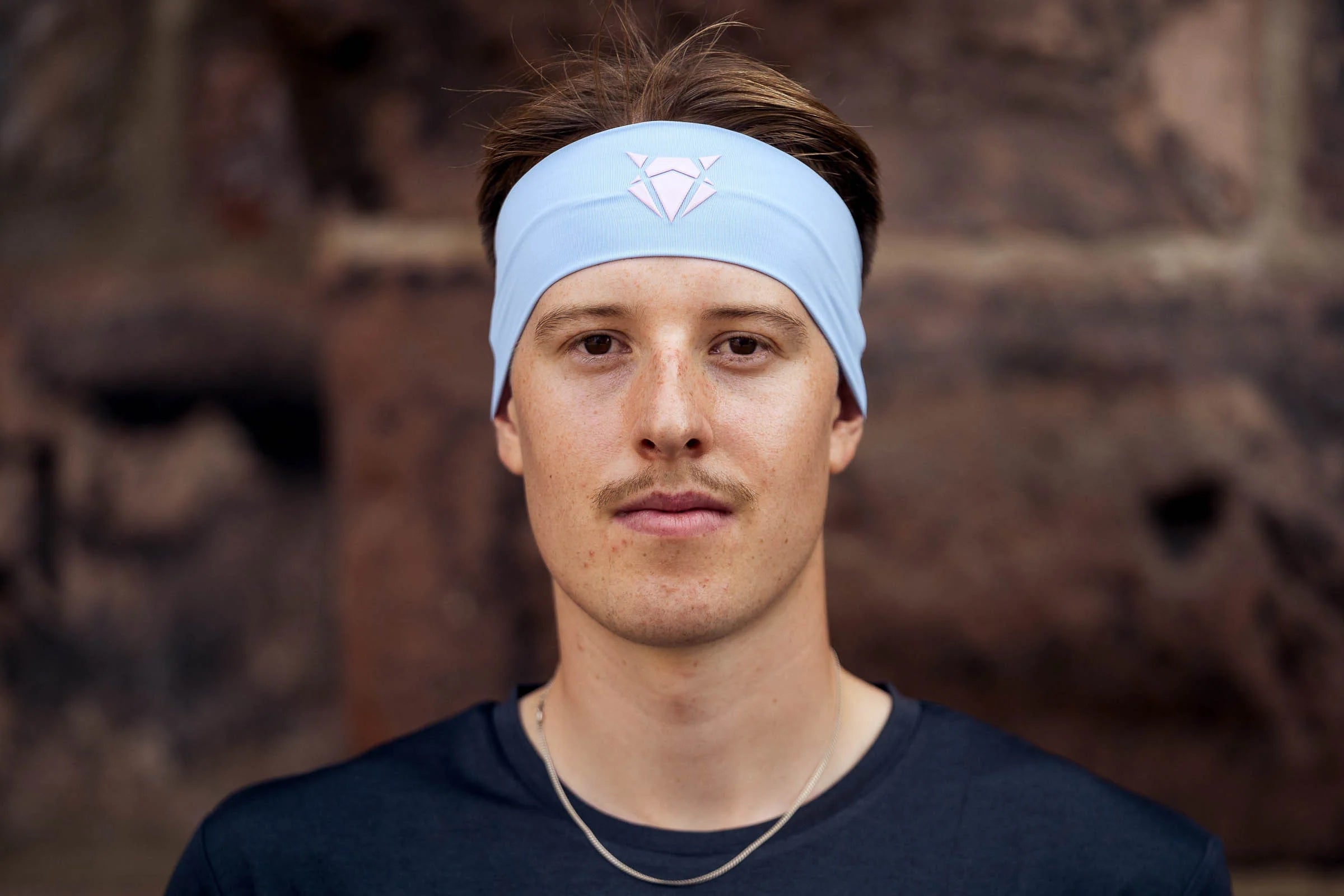 INCYLENCE HEADBAND V1 BLUE LIGHT PINK ÉTROIT
